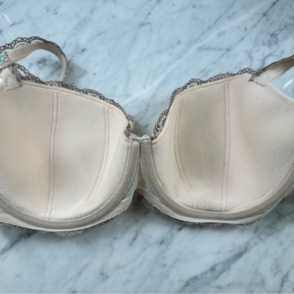 Harlequin Panache Soria Elegant Lace Embroidered Lingerie Set 34F M - Picture 6 of 13